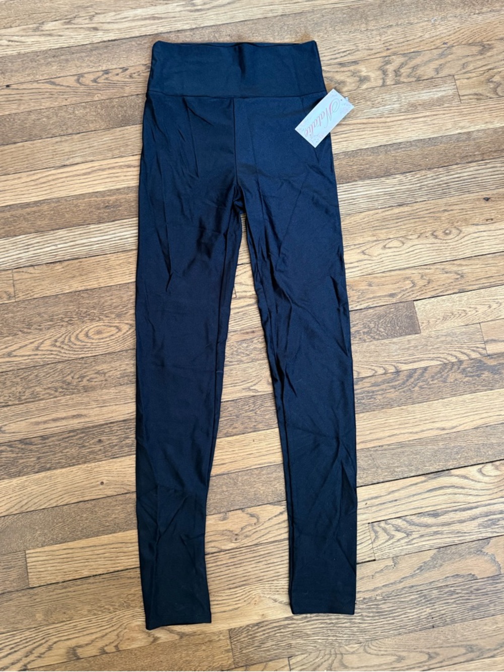 Natalie Black Leggings - Solid Black size medium